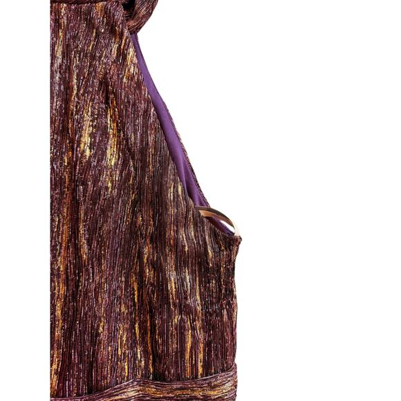 Monique Lhuillier purple and gold gown
 - Size - Picture 16 of 16